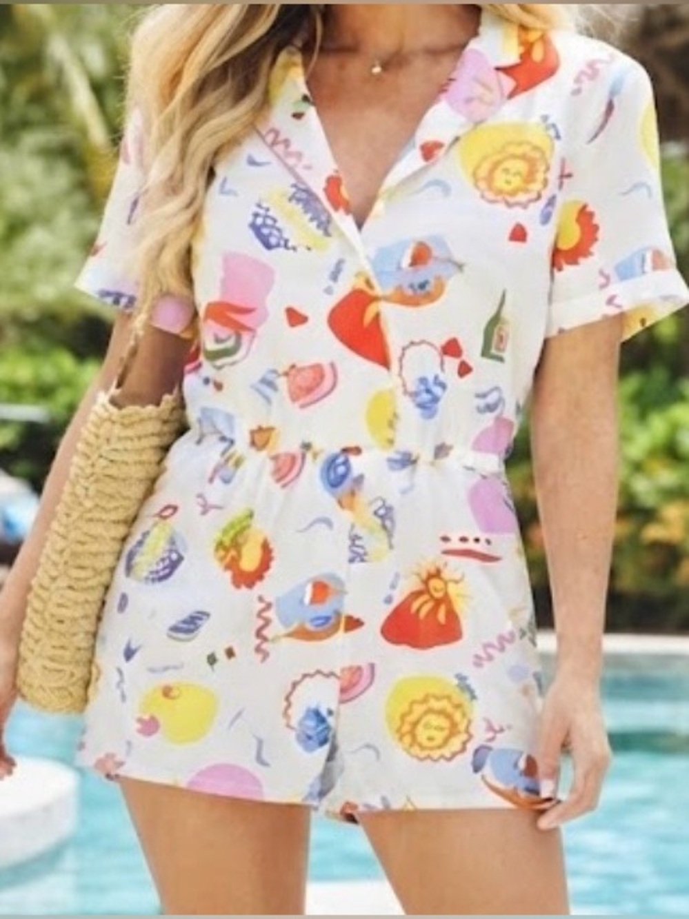 NWT True Destinations - Medium - Sol Party Romper